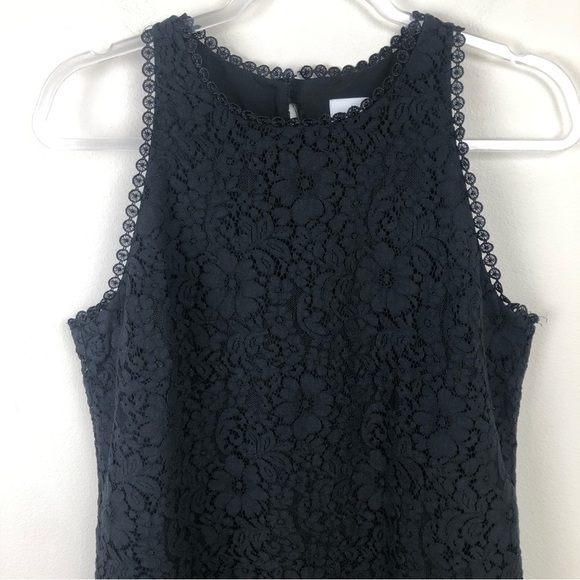 Cabi Black Lace Display Tank top blouse size: M - Picture 3 of 13